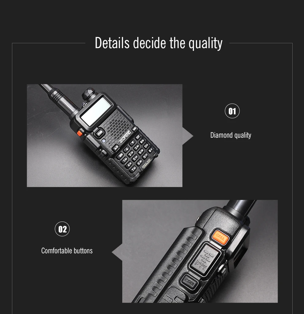 DM-5R двухканальные рации DMR Tier I & II UHF VHF работать с motolora Kendwood baofeng DMR цифровой Anolog двойной режим