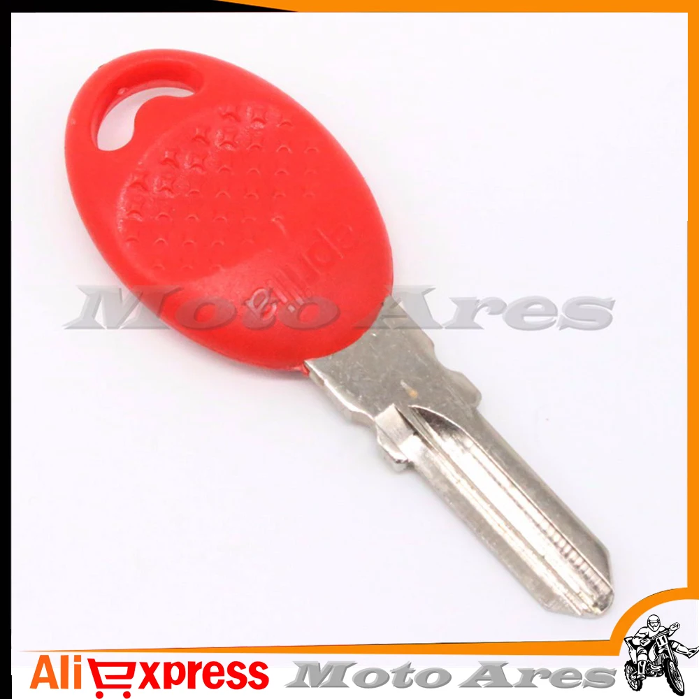 

Blank Key Uncut Blade For APRILIA RSV 1000 SL750 red