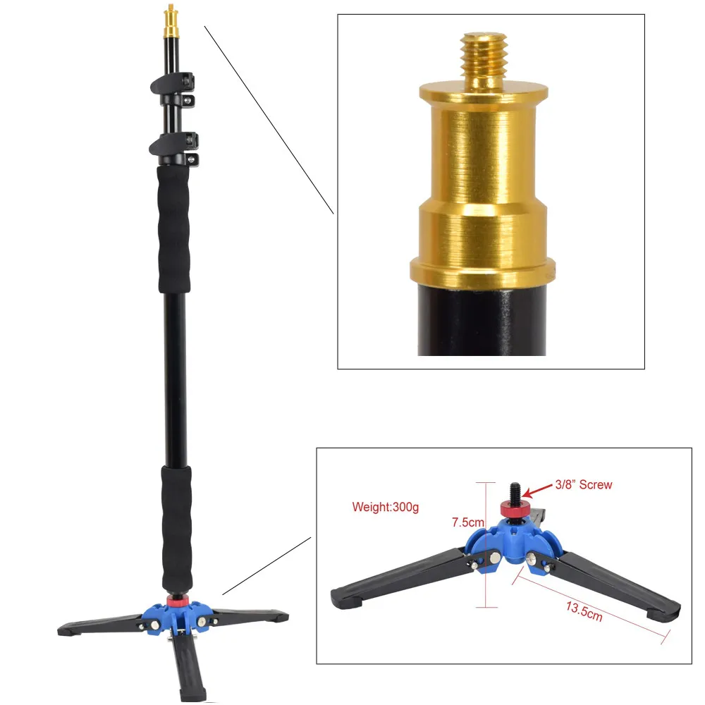  Photo Aluminum Alloy Handheld 1/4