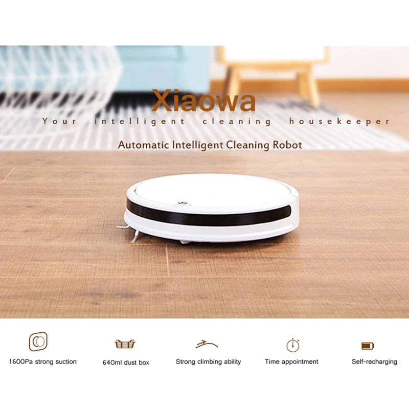

Xiaowa Smart Intelligent Cleaning Robot Sweeper Robotic Multifunction Automatic Vacuum Cleaner With Mopping Cloth Clean Tool