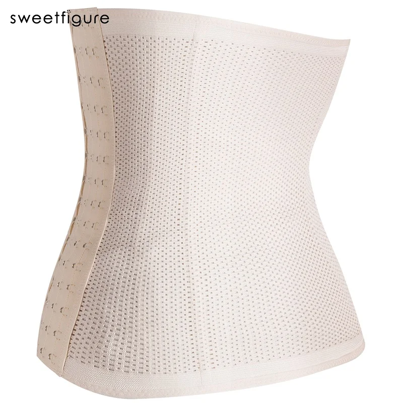 Waist Trainer Corset Body Shaper Women Cincher Post-baby Control Underbust Breathable Slim Shapewear Body Belt Modeling Strap backless shapewear
