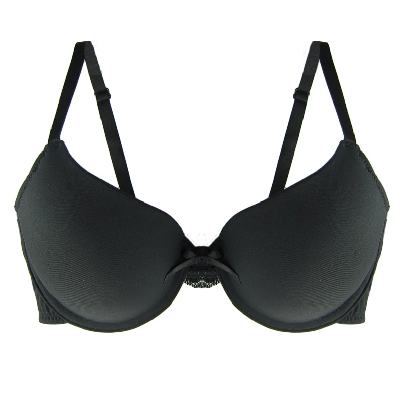 Girl's Small Cup Bras Women Push Up Bra 3/4 Cup Underwire Brassiere