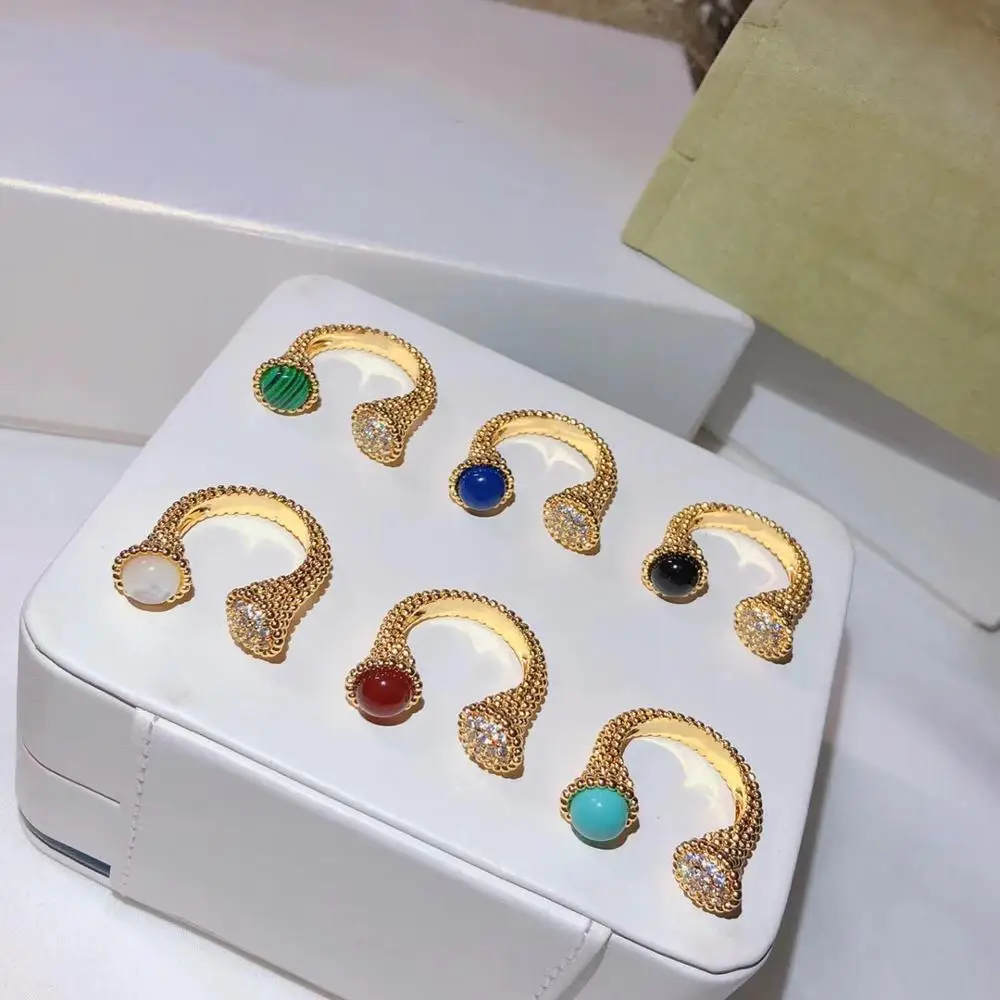 

Fashion luxury S925 Sterling Silver ring. Women's ring jewelry, opening adjustable size. Round suit ring. High quality, Queen