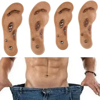 

Foot massager Magnetic Therapy Thener foot Massage Pads Clean Health Slimming Pain Acupuncture Insoles Shoe mat Foot Care Pad