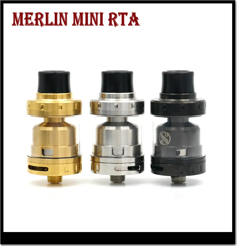bilder für Merlin Mini RTA Tank 2 ml Single dual coil E Zigarette Verdampfer Deck Boden Merlin Mini Zerstäuber bilder für Merlin Mini RTA Tank 2 ml Single dual coil E Zigarette Verdampfer Deck Boden Merlin Mini Zerstäuber