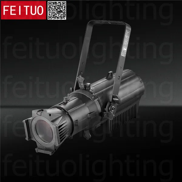 400W RGBW Die casting Aluminum LED Profile SpotlightLED Leko Light (5)