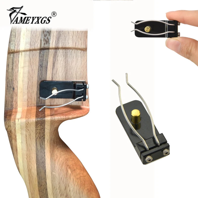 1 Pcs Aluminum Archery Recurve Bow Arrow Rest Stick To Bow Riser