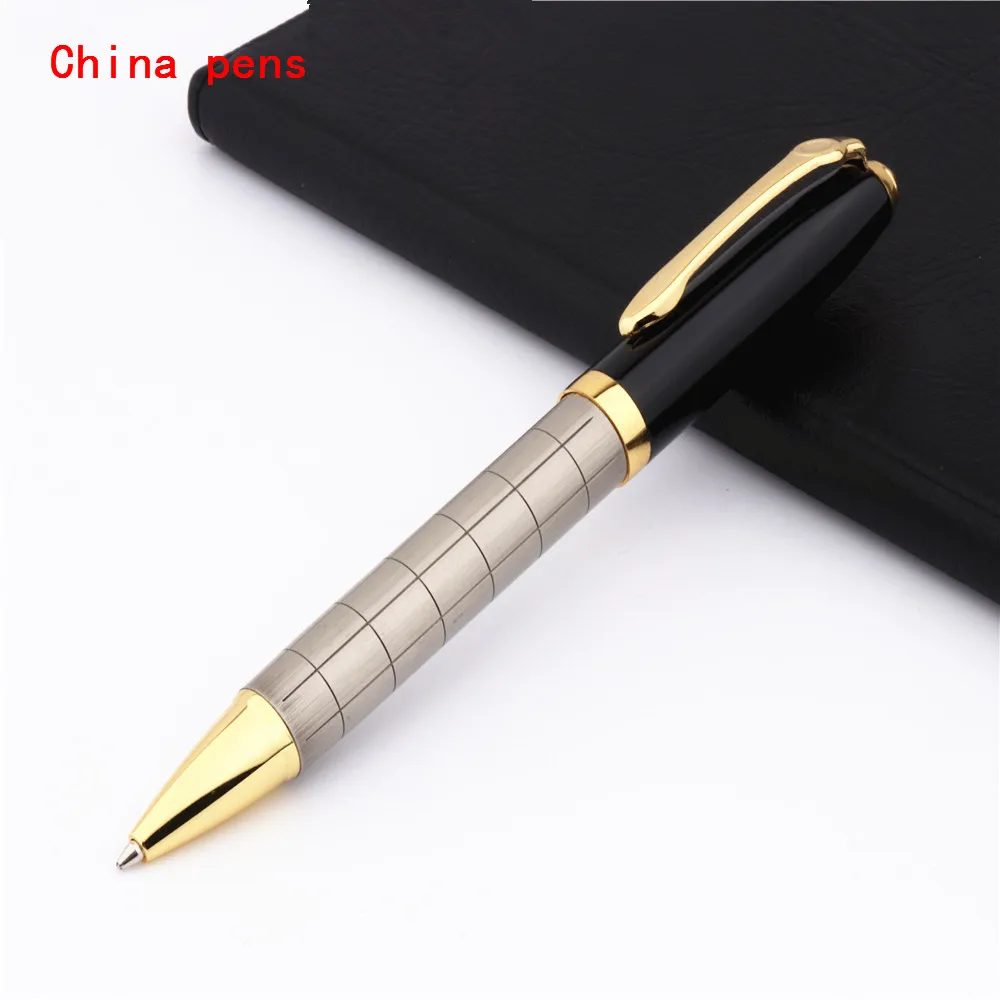 

Luxury high quality 701 Gray Line Colour Business office Medium Nib Ballpoint Pen New
