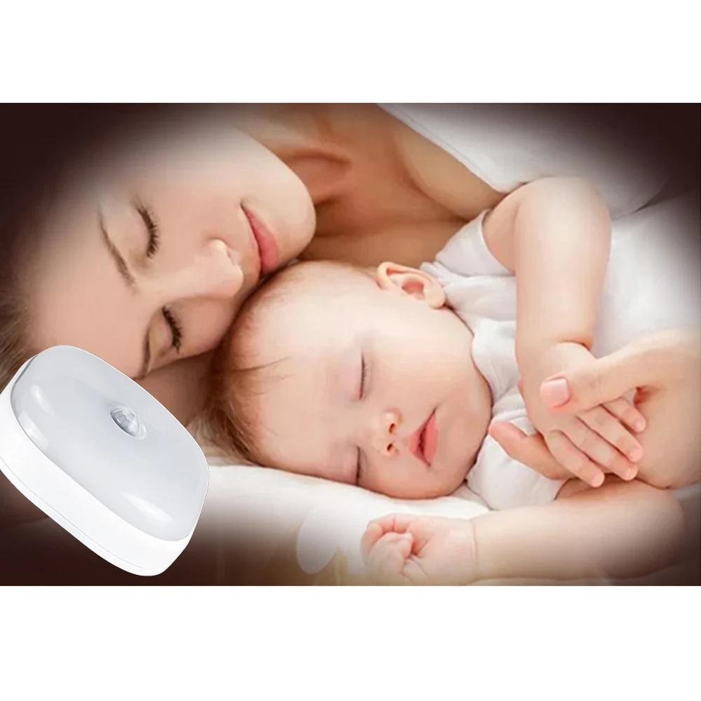  10LEDs Night Light Infrared PIR Motion Sensor Wireless Light for bedroom Wall Lamp Auto On/Off LED  - 32994813286