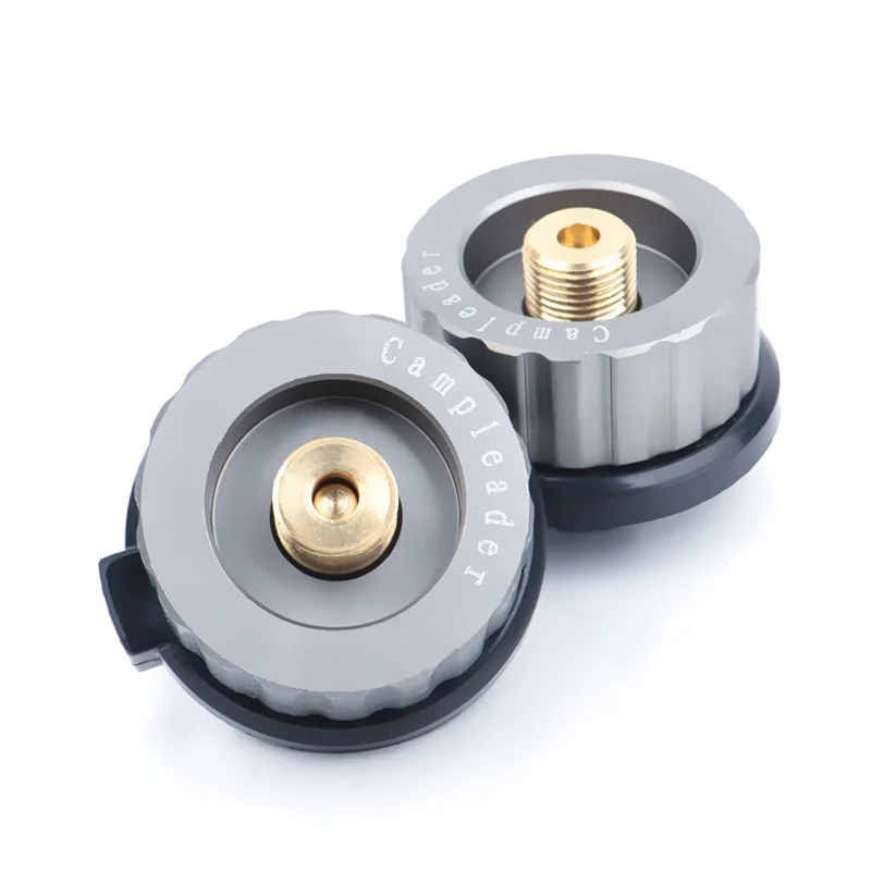 

Outdoor Stove Burn Adaptor Split Type Auto-off Gas Furnace Converter Connector Cartridge Tank Cylinder Adapter Camping Hiking