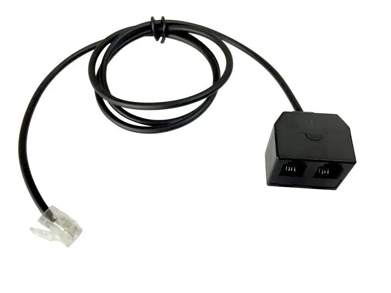 Free Shipping headset Training Adapter Splitter RJ9 headset adapter for
