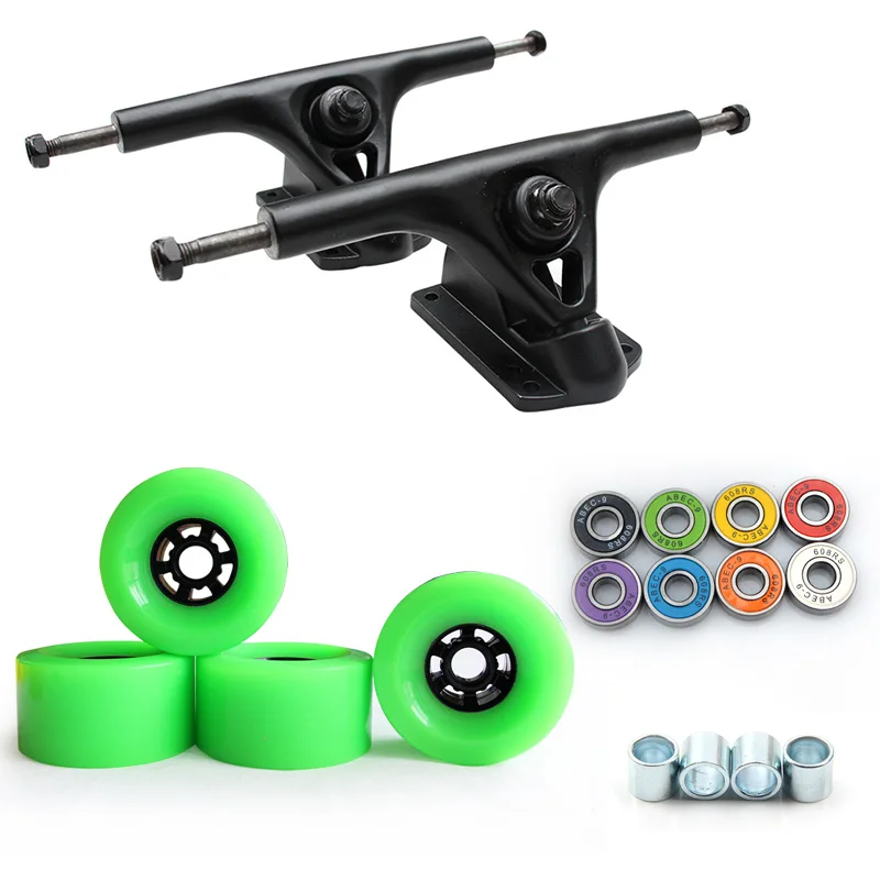 New 8inch Longboard Truck 97*52mm 78A Skateboard Wheels Electric