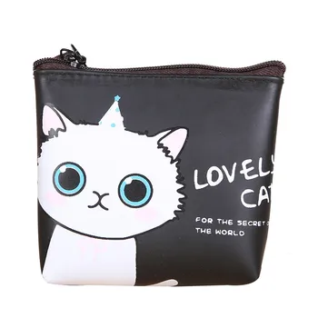 

Women Bag porte monnaie femme wallets baellerryGirls Cute Cat Fashion Coin Purse Wallet Change Pouch Key Holder portfel damski
