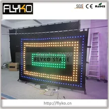 2 м по 3 м LED шторы p9cm с SD контроллер