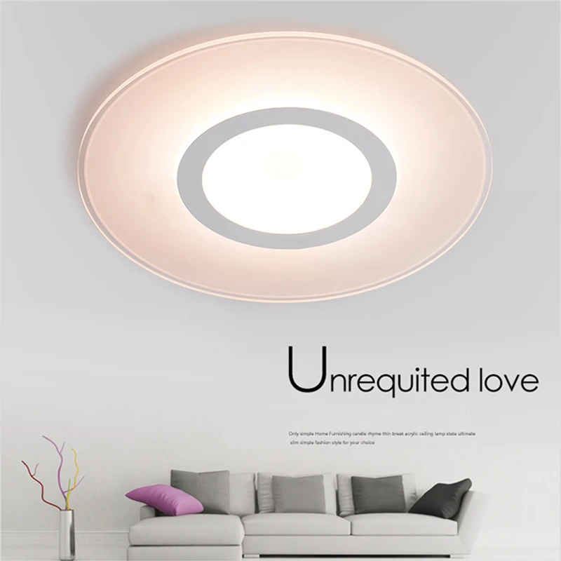 

LAIMAIK LED Ceiling Light AC85-265V Modern Surface Mounted Led Ceiling Lights 8W 12W 24W LED Lights for Living Room Ceiling Lamp