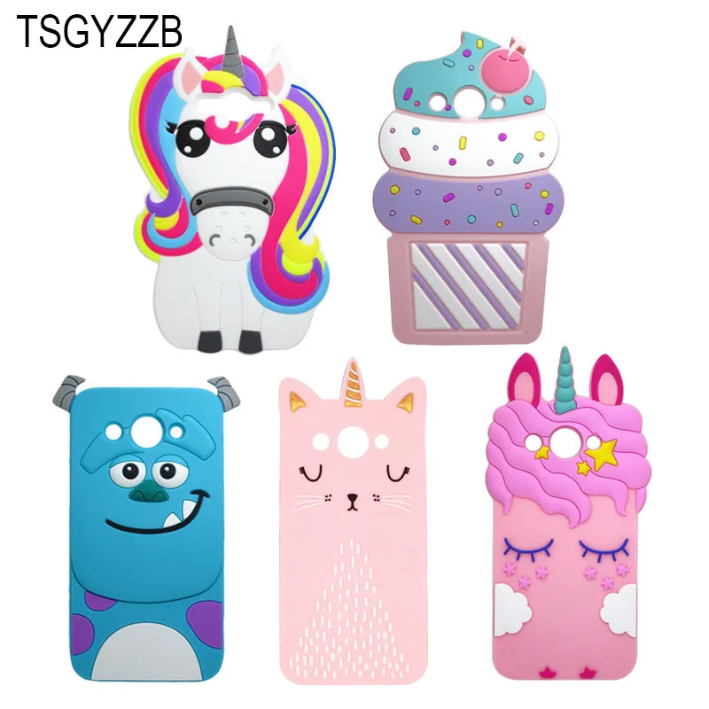 

Case For Huawei Y3 2017 5.0" Soft Silicone 3D Cute Cartoon Back Phone Cover For Huawei Y3 2017 Capa Y5 lite 2017 CRO-L02 CRO-L22