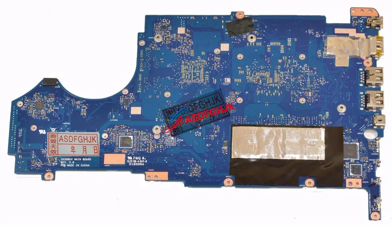  Original FOR Asus Q534ux I7-6500u Gtx 950m Motherboard 60NB0CE0-MB2120 fully tested