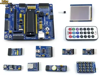 

PIC Development Board PIC16F877A PIC16F877A-I/P 8-bit RISC PIC Microcontroller Development Board +11 Accessory Modules