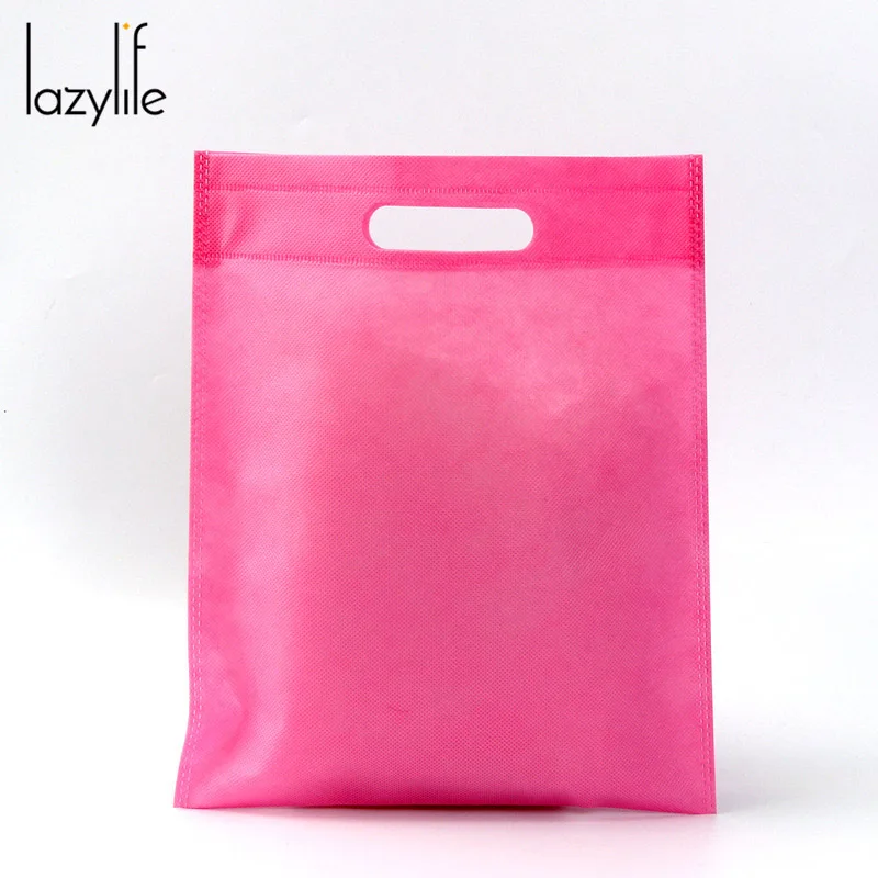 LAZYLIFE 500 шт. Новый многоразовый мешок хозяйственная сумка мешки из нетканного