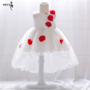 

New High quality baby lace princess dress for girl elegant birthday party dress girl dress Baby girl's christmas clothes 0-2yrs