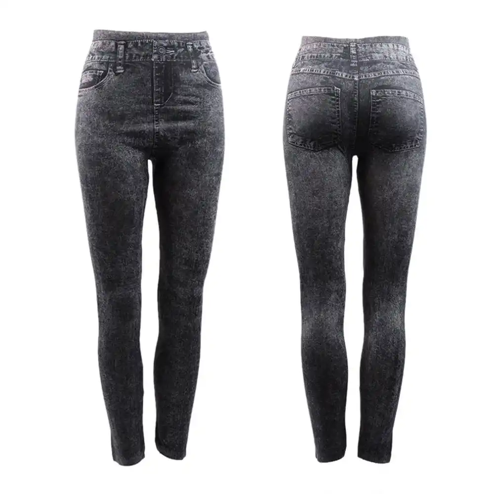 Black jean trousers for ladies Clearance