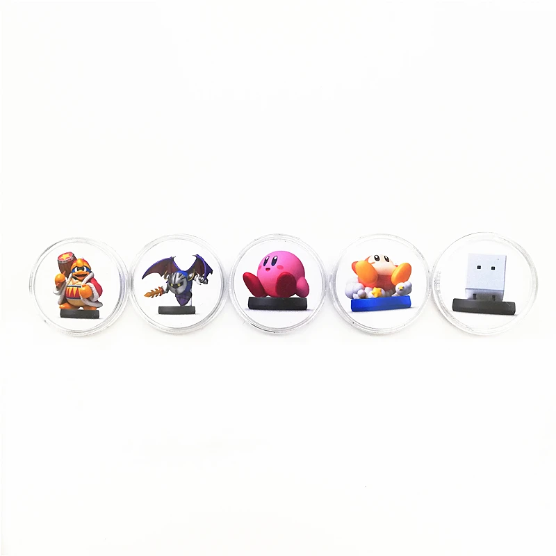 Новые данные Kirby Star Allies для Amiibo коллекции игровых карт NFC тег Ntag215 стикер монета(Быстрая 5 шт. новинка