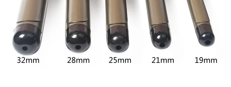 100V-240V Professional Hair Curler 40cm Length Nano Titanium Ceramic Hair Curling Irons 5 Size Barrel LCD or LED For Choose