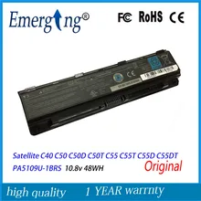 10.8 V 48Wh nowy oryginalny Laptop bateria do toshiby z dostępem do kanałów satelitarnych kanałów satelitarnych C40 C50 C50D C50T C55 C55T C55D C55DT PA5109U-1BRS