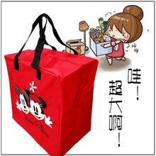 Женская сумка, супер вместительная, с милым рисунком, на молнии, на одно плечо, ручная, полученная, Холщовая Сумка, сумка для покупок