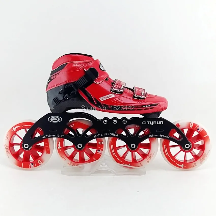 

Newest Carbon Fiber 4 Wheel Roller Skates Inline Roller Skating Shoes Speed Skate Shoes For Women or Man Patins