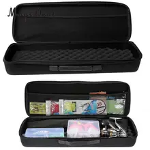 MagiDeal рыболовные снасти сумка EVA Spong ударопрочный стержень сумка Катушка Чехол для хранения для наружного речного моря рыболовные аксессуары