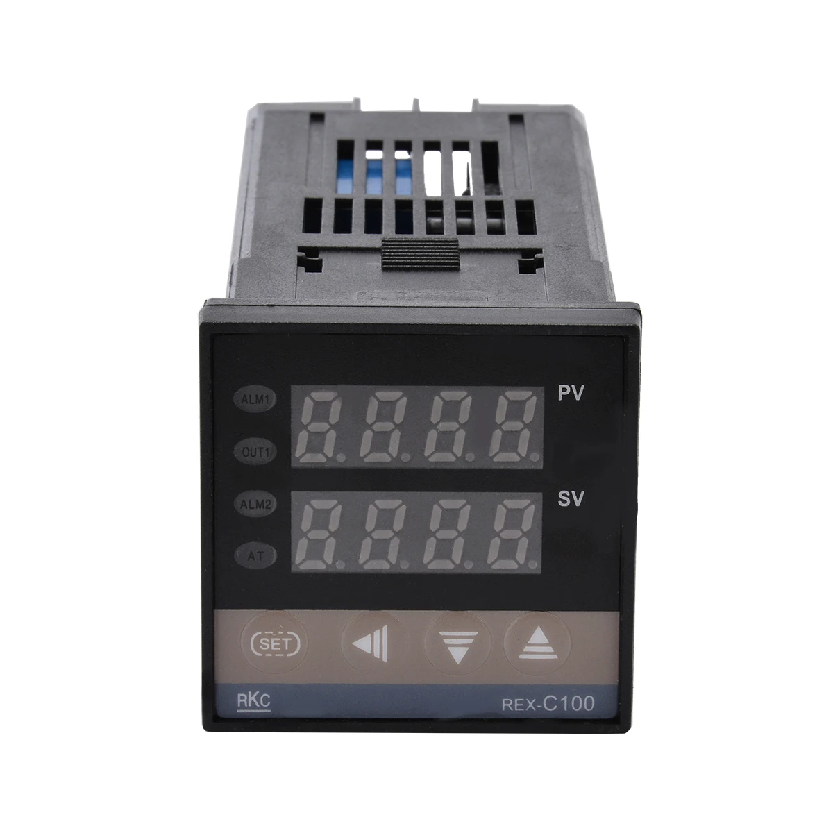 1pc New 48x48x110mm PID Digital Temperature Controller REX-C100 with K Thermocouple SSR Output for Swimming Pool Aquarium