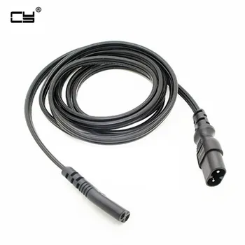 

C7/C8 Power "8" Figure Adapter Converter Cable,European IEC320 C7 Female to C8 Male Plug Extension Cord 30CM 180cm 500cm 6ft