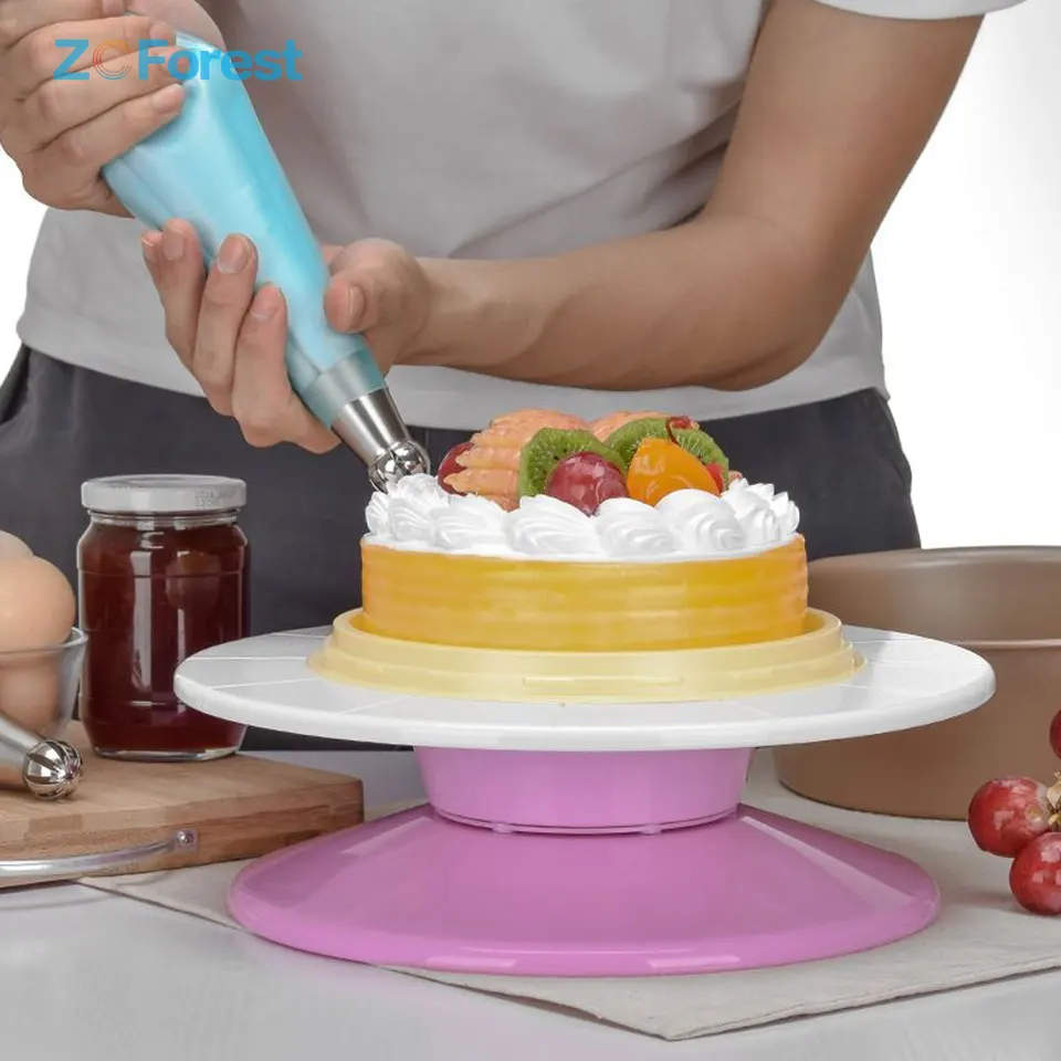 Cake Decorating Tools Turntables Rotating Cake Stand Sugar Craft
