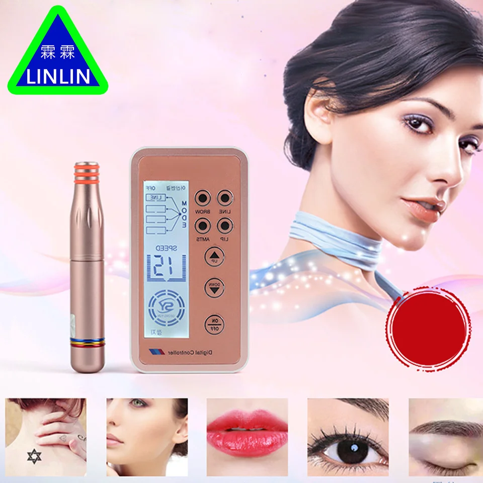 

LINLIN 2017 new patten tattoo machine tattoo machine tattoo machine Xia Meng Eye Lip Embroidering machine line the brows