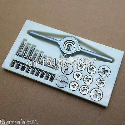 

31 PCS Mini HSS Tap and Die Set M1 M1.1 M1.2 M1.4 M1.6 M1.8 M2 M2.2 M2.5