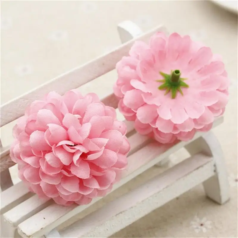 30pcs Artificial Flower Silk Clove Daisy Spherical Heads Bulk Home Wedding Decoration VWF1113