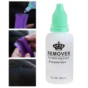 

No Trace Hair Extension Special Unloading Glue Hair Extension Nano Hair Extension Glass Hair Removal Unloading Glue 30ml