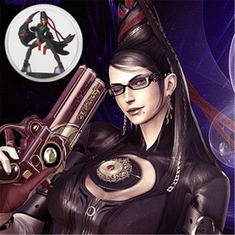 Полный комплект 8 шт./лот Bayonetta 2 NFC карта Amiibo Коллекционная монета Ntag215 бирка
