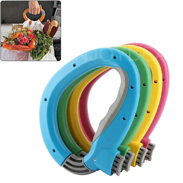 

Trip Grips Shopping Grocery Bag Holder Handle folding Foldable Baskets Carrier Lock Labor Saving Carrier Lock Kitchen Tool Gift