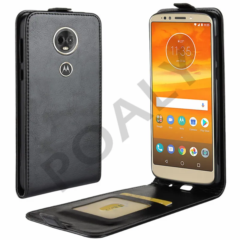 Чехол накладка для Motorola Moto E5 Plus 6 0 дюйма задняя крышка из искусственной кожи чехол