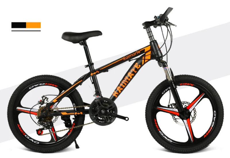 Excellent 20 inch mountain bike 21 speed bicycle front and rear disc brakes bicycle straight beam riding mountain bike 16