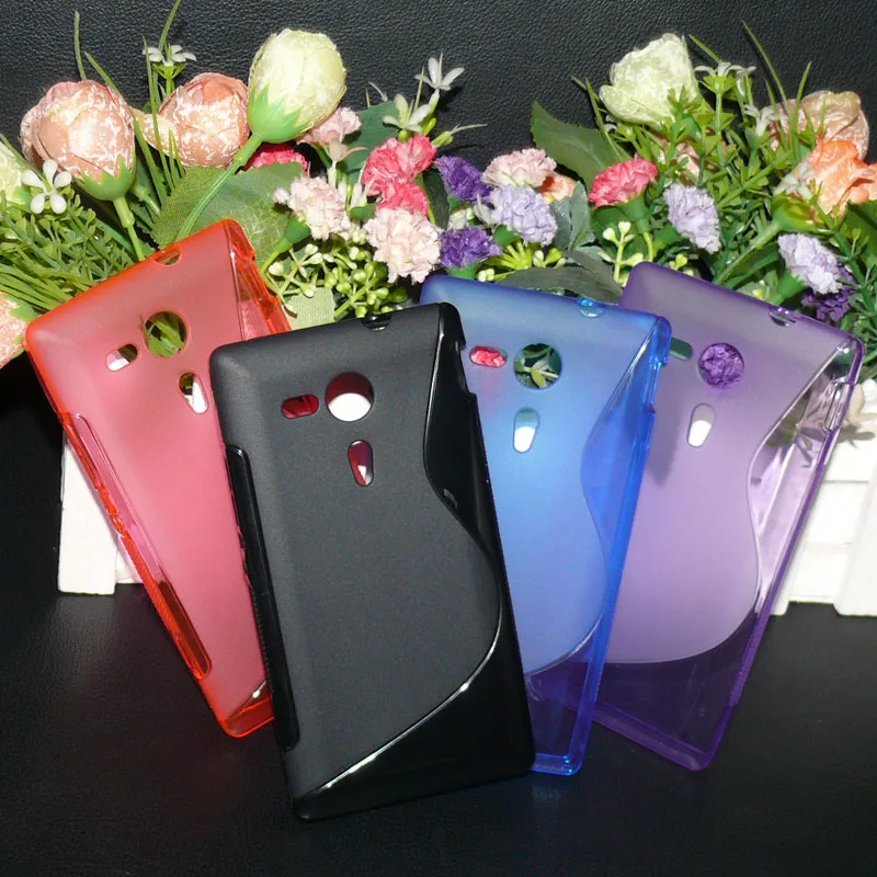

10pcs/lot soft TPU Case For Sony Xperia SP M35h C5302 C5303 C5306 Silicone Cover For Sony Xperia SP M35h Phone Cases fundas capa