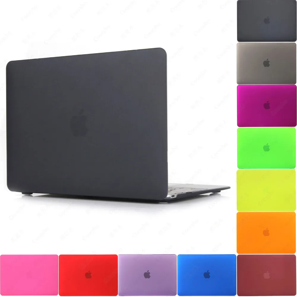 Чехол 13 &quot16&quot Pro жесткий матовый чехол для 12 &quotMacbook 11&quot Air 3 &quotTouch ID 2018 New touchbar 15&quot