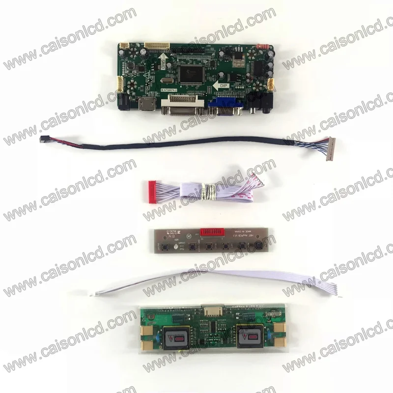 

NT68676 LCD controller board support HDMI DVI VGA AUDIO for LCD panel 15 inch 1024x768 LTM150XH-L01 LCD model easy repair