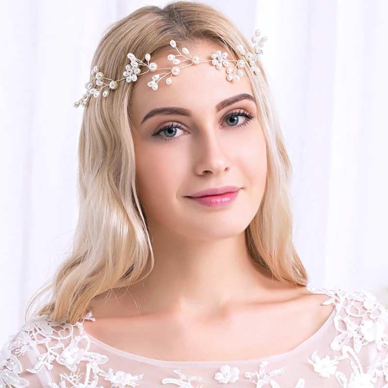 Superb Snowflake Wedding Prom Crystal Bridal Bridesmaid SIDE Tiara Headband 