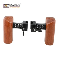 camvate dslr עץ ידית CAMVATE DSLR עץ עץ ידית האחיזה (Left & Right) C1660 אביזרים הצילום במצלמה (3)