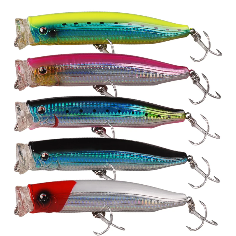 Inteligente Popper cebo 150mm/58g señuelo de Pesca de agua Pesca VMC ganchos Iscas Artificiais Para Pesca leurre Souple Swimbait Inteligente Popper cebo 150mm/58g señuelo de Pesca de agua Pesca VMC ganchos Iscas Artificiais Para Pesca leurre Souple Swimbait