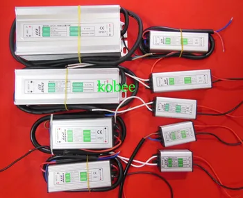 

AC-DC 12V/24V Transformer Power Supply LED Driver IP67 Waterproof 10W 20W 30W 50W 60W 80W 100W