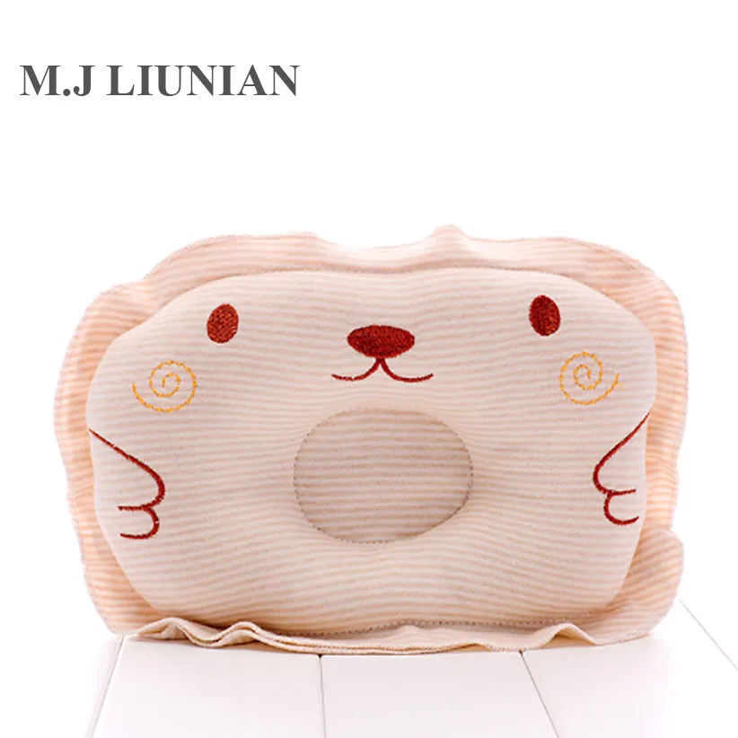

Baby Sleep Positioners Soft Pillow Cotton Embroidery Newborn Comfort Anti-bias Children Kids Pillows Positioner M.J LIUNIAN New
